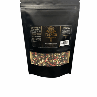 Sachet poivre les 5 baies du Monde 100gr