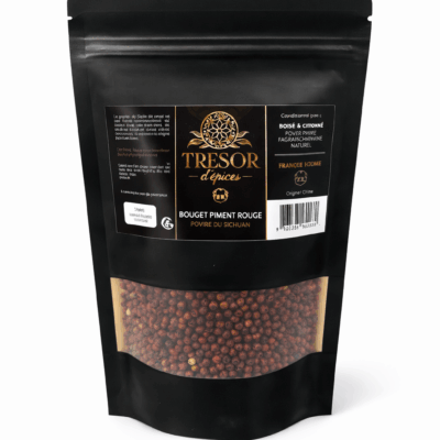SACHET POIVRE ROUGE DE KAMPOT 100GR