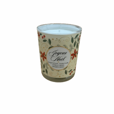BOUGIE PARFUMEE CANNELLE ORANGE